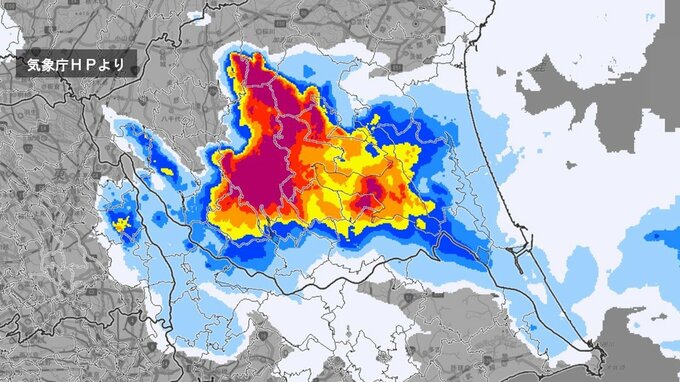 気象庁が茨城県に「記録的短時間大雨情報」境町付近で1時間に120ミリ以上の『猛烈な雨』　関東甲信には「大雨と雷及び突風に関する気象情報　第3号」発表【5日先までの雨と風の予想シミュレーション】|TBS NEWS DIG