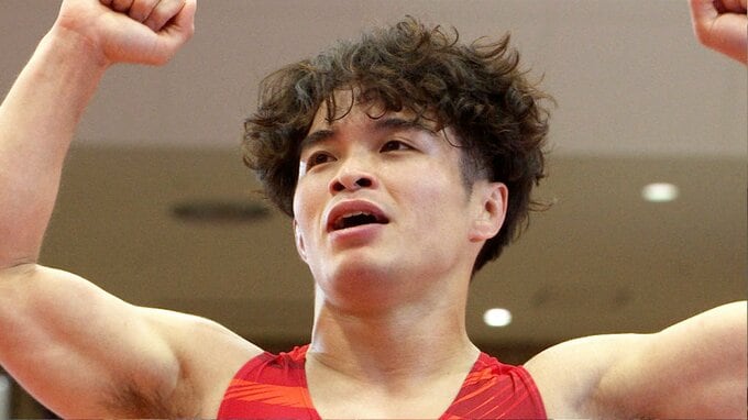 レスリング鈴木絢大が銅メダル！前回大会に続き2大会連続の表彰台【アジア大会】|TBS NEWS DIG
