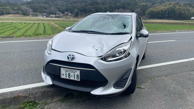 【速報】歩行者がはねられ重傷か　乗用車運転の高齢男性を現行犯逮捕　山口市|TBS NEWS DIG