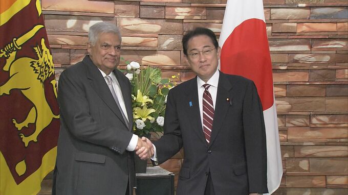 「債務の罠」危惧のスリランカ大統領が日本の支援に謝意|TBS NEWS DIG