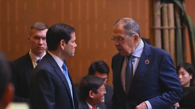 米ロ外相が握手し立ち話も…東アジアサミット外相会議　台湾問題など安全保障めぐり各国が議論|TBS NEWS DIG