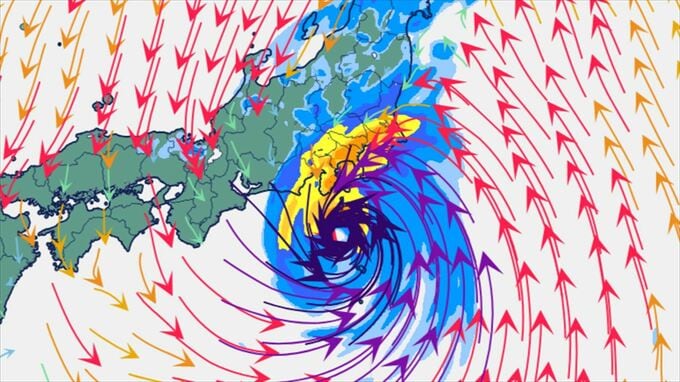 【台風情報】台風25号　21日午後～22日午前中にかけ　伊豆諸島から東日本の太平洋側に接近のおそれ　関東甲信は雷を伴った激しい雨や非常に激しい雨の降る所が　【進路予想・シルバーウィークは？雨と風のシミュレーション】|TBS NEWS DIG