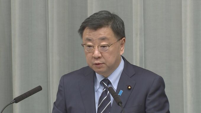 【速報】松野官房長官は留任 岸田総理が意向固める
