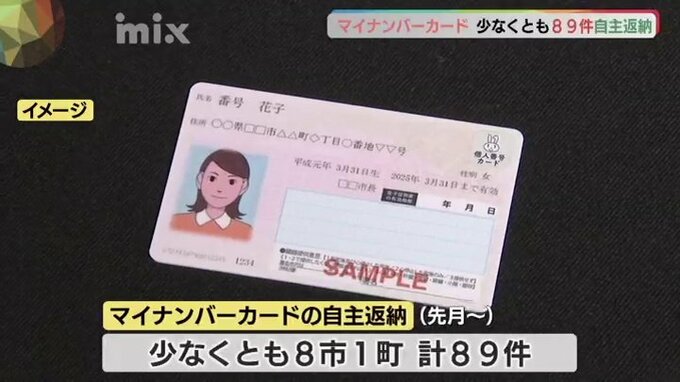 情報漏えい不安…マイナンバーカード　山口県内で少なくとも89件自主返納|TBS NEWS DIG