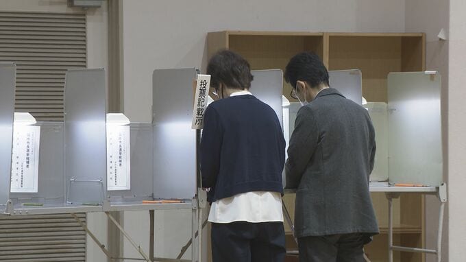 現職と新人による一騎打ち　羽咋市長選挙　投票進む　|　石川県のニュース｜MRO北陸放送