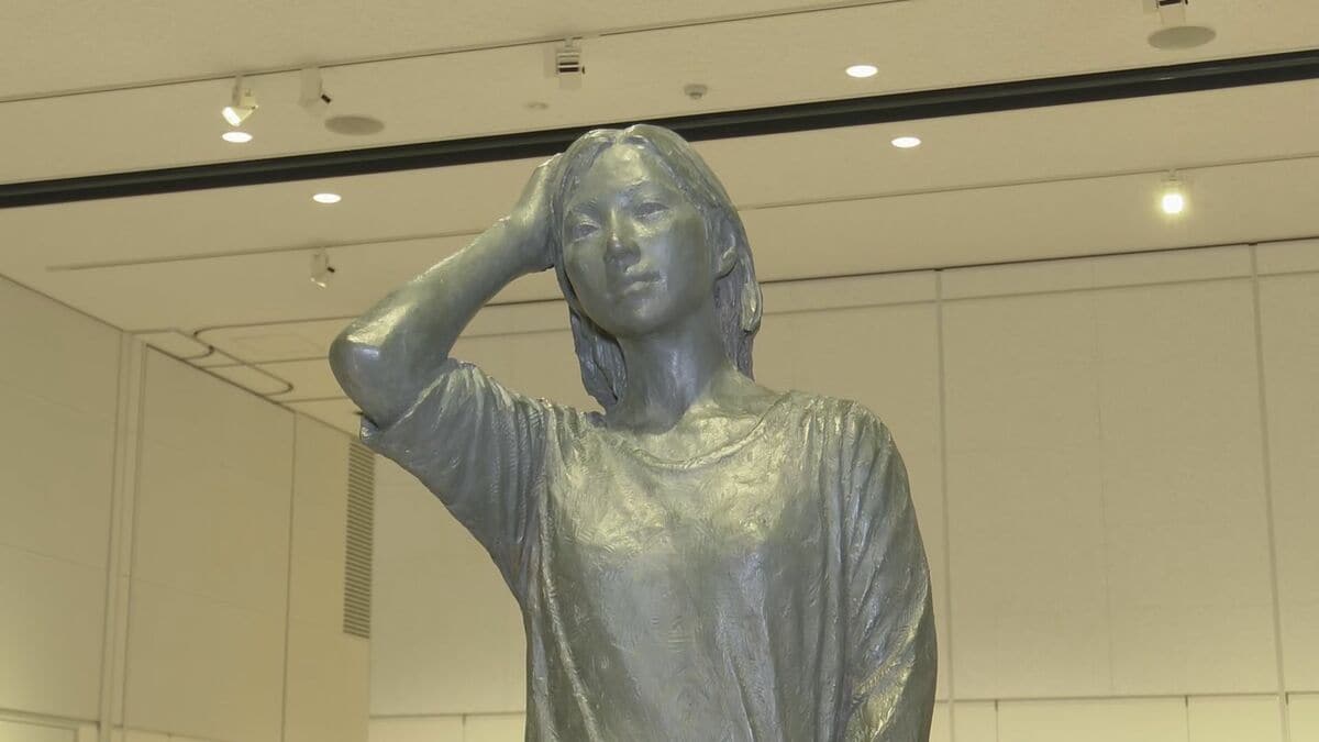 県内最大規模の公募展はじまる 日本画・彫刻など6部門 新進気鋭の作家