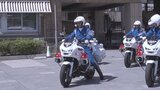 「交通ルールをしっかり守ります」交通安全への宣誓 春の全国交通安全運動出発式 山梨県庁 | 山梨のニュース | UTYテレビ山梨