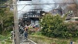 長崎県時津町左底郷で建物火災 2階建て住宅を全焼 住人は避難して無事|TBS NEWS DIG