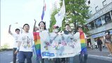 「自分たちがここにいるという存在を知ってもらいたい」性的マイノリティの存在に理解求めて市街地をパレード【岡山】|TBS NEWS DIG