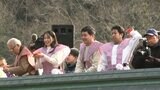 「私も毎年参っているので参加できてうれしいな」桜井日奈子さんらがゲスト 最上稲荷で豆まき式【岡山】|TBS NEWS DIG