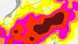 【関東甲信】21日昼過ぎ~夜遅くにかけ大気の状態非常に不安定 雷を伴った激しい雨や非常に激しい雨の降る所が【雨と風のシミュレーション・発雷確率】 | 山梨のニュース | UTYテレビ山梨