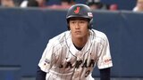 【侍ジャパン】青学大・西川史礁が侍デビュー、近藤の適時打で貴重な追加点のホームを踏む|TBS NEWS DIG