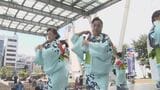 「関の鯛つりおどり大会」9月14日開催へ 保存会のメンバーが踊りを披露してPR 大分 | 大分のニュース|OBS NEWS|大分放送