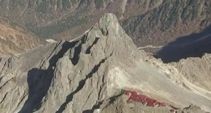 落雷で感電した」北アルプス槍ヶ岳の山頂から下山中 滋賀県の43