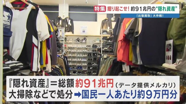 あなたの家にも9万円分の“隠れ資産”が？　拡大するリユース市場　熊本でも激戦化！|TBS NEWS DIG