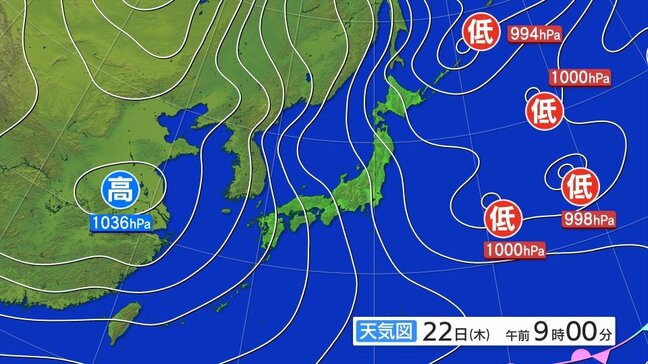 北陸100センチ、東北と近畿70センチの降雪予想　25日まで日本海側は短時間の積雪に注意を|TBS NEWS DIG