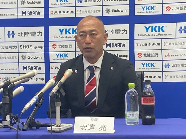 「パスやスピード、切り替えを早く」安達亮新監督が意気込み　今季リーグ16試合で14得点…得点力アップに期待　J2カターレ富山|TBS NEWS DIG