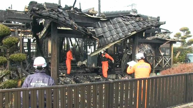 住宅全焼1人死亡　警察が実況見分　娘と依然連絡取れず　鹿児島・薩摩川内市|TBS NEWS DIG