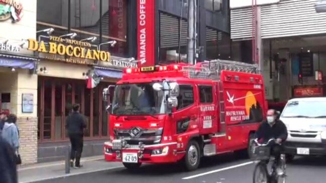「全体が煙臭かった」中心街のコーヒーショップで火災、消防車10台が出動し一時騒然【愛媛･松山市】|TBS NEWS DIG