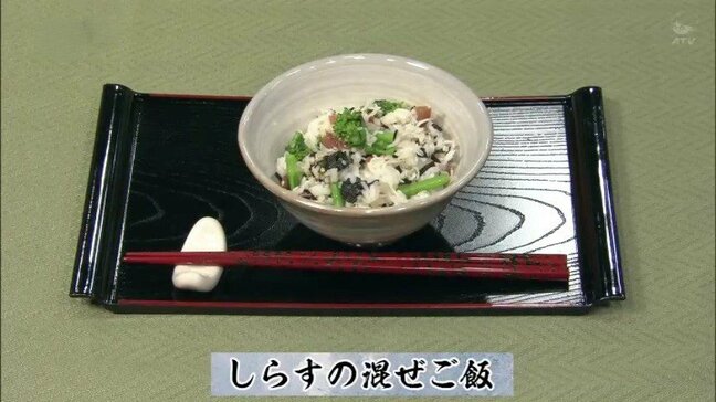 梅干しと塩昆布がアクセント「しらすの混ぜご飯」簡単レシピ【わっちtheキッチン】|TBS NEWS DIG