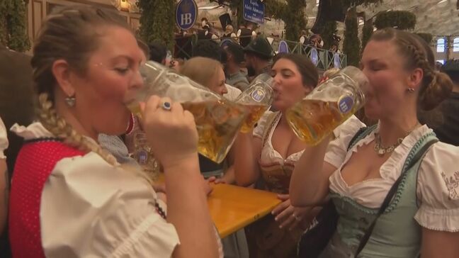 世界最大のビールの祭典「オクトーバーフェスト」ドイツで開催 今年で190回目 600万人以上訪れる見込み|TBS NEWS DIG