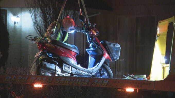 原付バイクと軽トラックが衝突　原付バイクの女性が意識不明の重体の模様【現場の写真掲載】飯田市の県道　長野　|　SBC NEWS | 長野のニュース | SBC信越放送