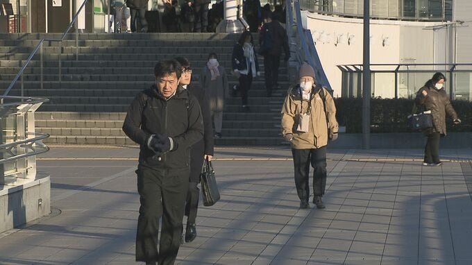 「足から冷えてじんじん…」冷え込み強まる　いわき市でも氷点下　福島|TBS NEWS DIG
