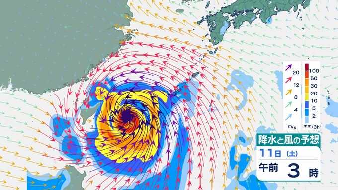 【気象庁】大型で非常に強い「台風9号(バービー)」10日に先島諸島に接近　影響は？　西日本・東日本では猛暑・天気急変に注意　新たな熱帯低気圧も…予想天気図・進路予想・今後の雨風シミュレーション【台風情報・気象庁8日発表】|TBS NEWS DIG