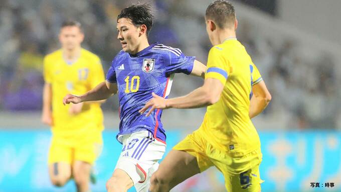 U-23日本代表、ウクライナを2-0で撃破！佐藤恵允が先制、田中聡の追撃弾でパリ五輪切符かけたアジア杯に弾み|TBS NEWS DIG