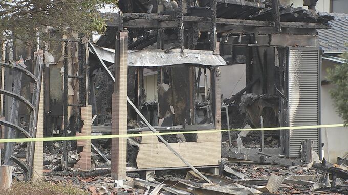 栃木・さくら市で木造住宅全焼　焼け跡から見つかった遺体　住人の91歳男性と判明|TBS NEWS DIG