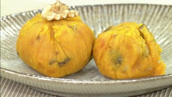ラップで包むだけの簡単スイーツ「かぼちゃ茶巾」【わっちtheキッチン】おやつレシピ　|　青森のニュース│ATV NEWS│青森テレビ