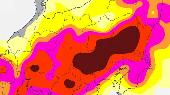 【関東甲信】21日昼過ぎ～夜遅くにかけ大気の状態非常に不安定　雷を伴った激しい雨や非常に激しい雨の降る所が【雨と風のシミュレーション・発雷確率】|TBS NEWS DIG