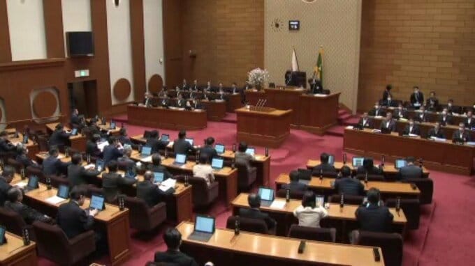 「生まれる子どもの数を増やすことなど施策を総動員する」県議会が開会 中村知事が新年度当初予算案などを説明 愛媛県|TBS NEWS DIG