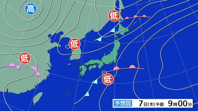 【沖縄】竹富町で降り始めから141mmの降雨観測　7日かけて梅雨前線の影響で大気の状態が不安定に【雨と風のシミュレーション】　|　富山のニュース｜天気・防災｜チューリップテレビ