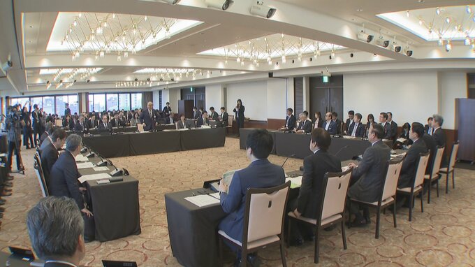 “液状化被害の住宅支援”を富山県に要望「ワンチームとやま」会議で氷見市の林市長　|TBS NEWS DIG