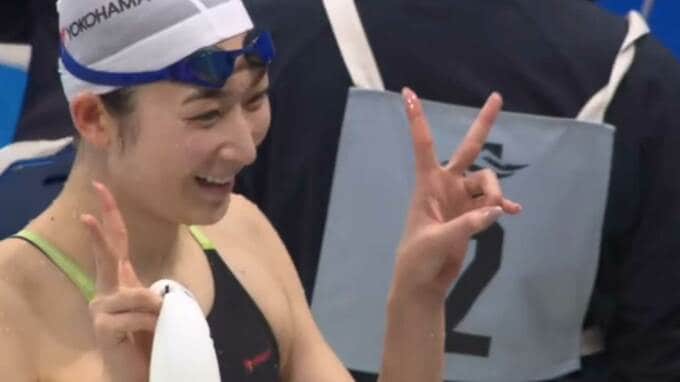 池江璃花子、涙の復活V 18年アジア大会以来5年ぶりの個人種目で日本代表入り【競泳・日本選手権】|TBS NEWS DIG