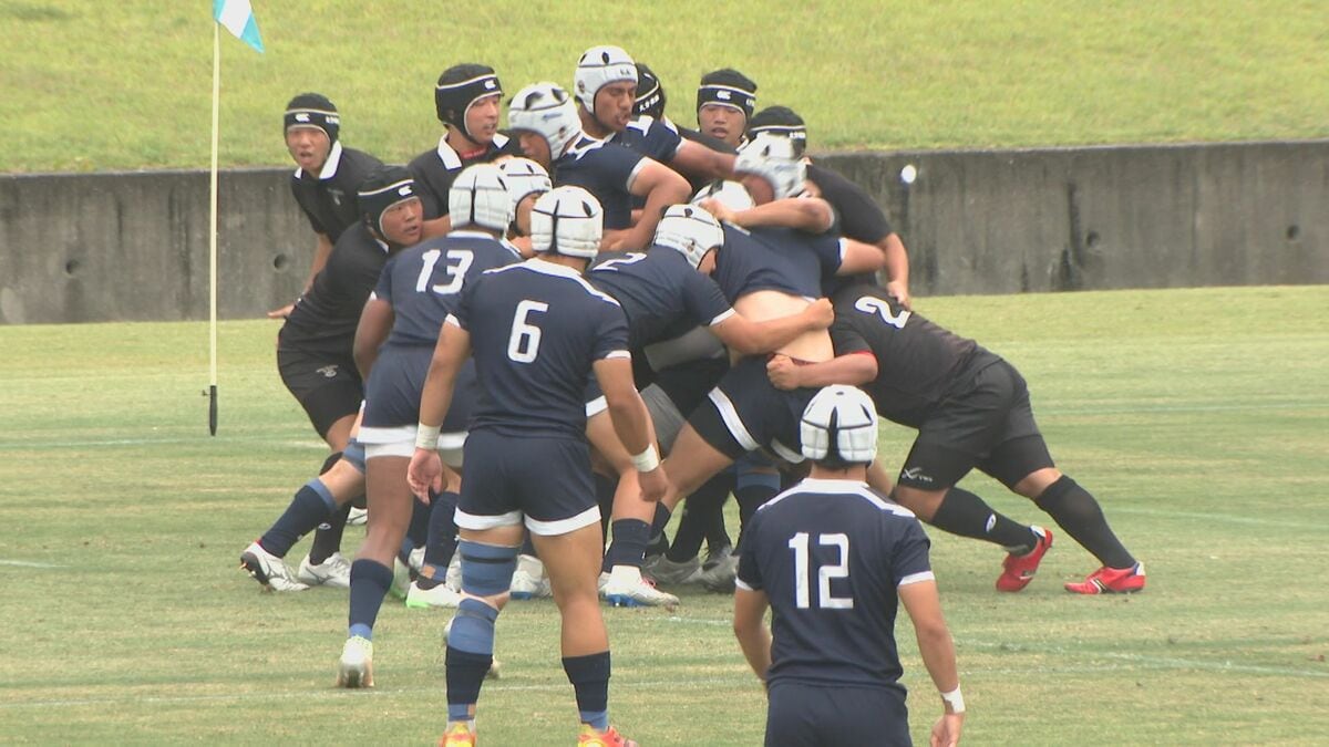 大分県高校総体　ラグビーは東明が完封勝利　高校日本代表候補7人並ぶ