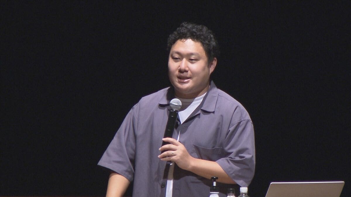 赤ちゃんポスト最初に預けられた宮津航一さん「最後まで味方でいるのが家族」　子どもたちの居場所づくりに向けて講演