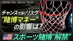 スポーツ賭博“解禁”で激変する米プロスポーツ界 ～NFL・NBAの苦悩と挑戦～| TBS CROSS DIG with Bloomberg