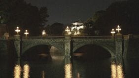 年末年始恒例の皇居ライトアップに向け試験点灯　12月23日から1月4日まで実施|TBS NEWS DIG