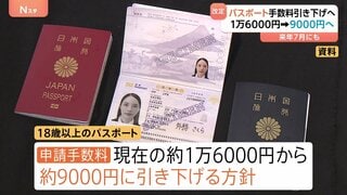 10年パスポートの手数料 約9000円に引き下げへ　来年の通常国会で旅券法改正目指す| TBS CROSS DIG with Bloomberg