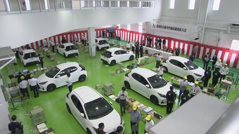 「コンビネーションがうまくいった」自動車整備の技能を競う愛知県大会 優勝チームは全国大会へ|TBS NEWS DIG