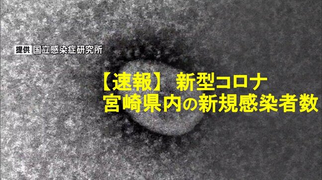 【速報】新型コロナ　25日　宮崎県内の新規感染者は603人（保健所別内訳）患者１人死亡|TBS NEWS DIG