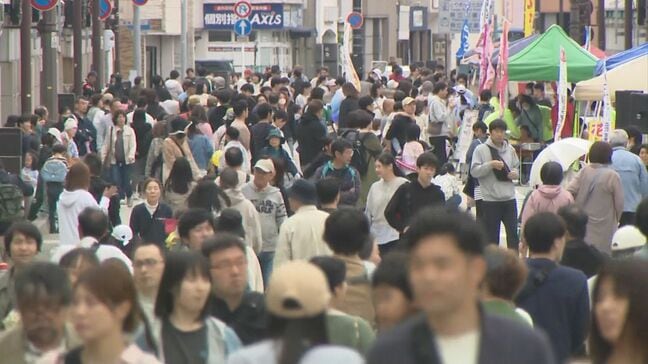 4月29日、鳥取市では「花の日」　「鳥取市花のまつり」でにぎわう|TBS NEWS DIG