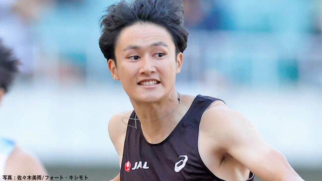 男子200m、鵜澤飛羽が3連覇!世界陸上代表内定、自己ベストタイの20秒12【陸上・日本選手権】|TBS NEWS DIG