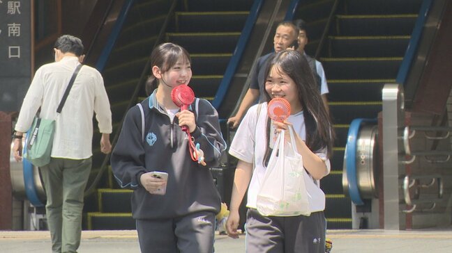 「立っているだけで倒れそう」酷暑日一歩手前、災害級の暑さ 甲府で39.8度 あすも40度予想で熱中症への警戒を 山梨|TBS NEWS DIG