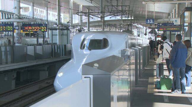 長期休暇取りにくかったけれど…ゴールデンウィークの九州新幹線 熊本－博多の利用者38万人　コロナ前の水準に回復　JR九州|TBS NEWS DIG