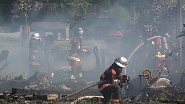 石川県内全域に「乾燥注意報」各地で火事相次ぐ…七尾市中島町で2棟焼ける火事 けが人なし|TBS NEWS DIG