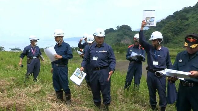 垂水市防災点検　市職員ら災害恐れのある現場を確認　鹿児島|TBS NEWS DIG
