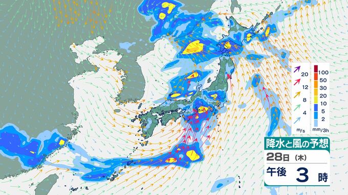 【警報級大雨のおそれ】西日本は大雨、北日本は大荒れの天気となる可能性…気象庁の最新の週間天気予報（5⽉26⽇～6⽉1⽇）詳しい雨風シミュレーション|TBS NEWS DIG
